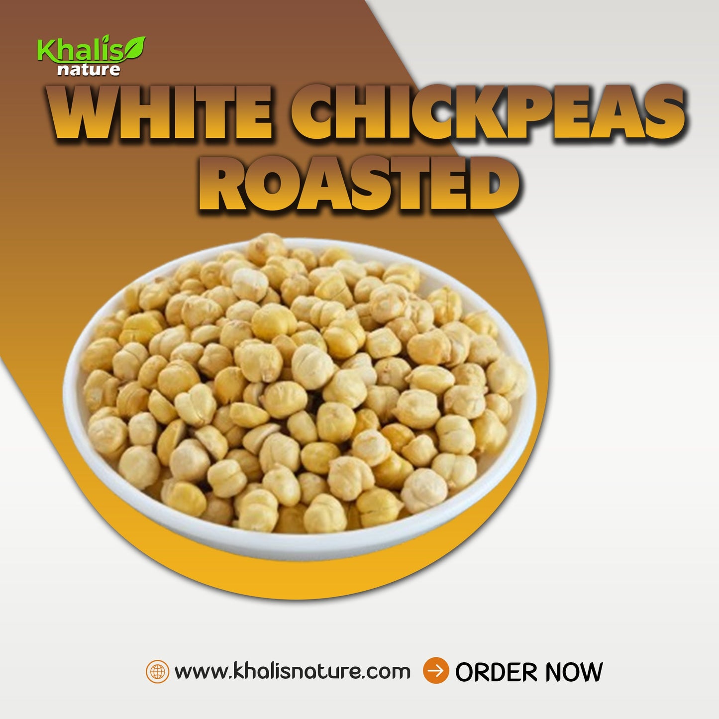 White Chickpea Roasted
